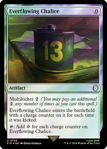 Everflowing Chalice (pip) (758) / Surge Foil