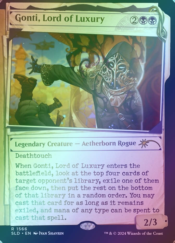 Gonti, Lord of Luxury (SLD) (1566★) / Showcase / Rainbow Foil