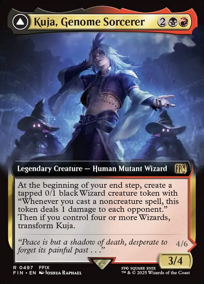 Kuja, Genome Sorcerer // Trance Kuja, Fate Defied (FIN) (497) / Extended Art