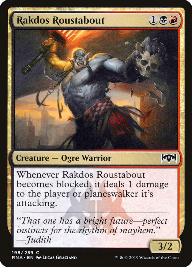 Rakdos Roustabout (RNA) (198)