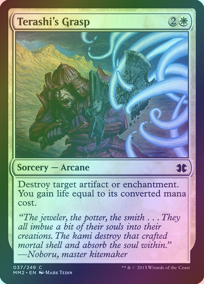 Terashi's Grasp (MM2) (37) / Foil