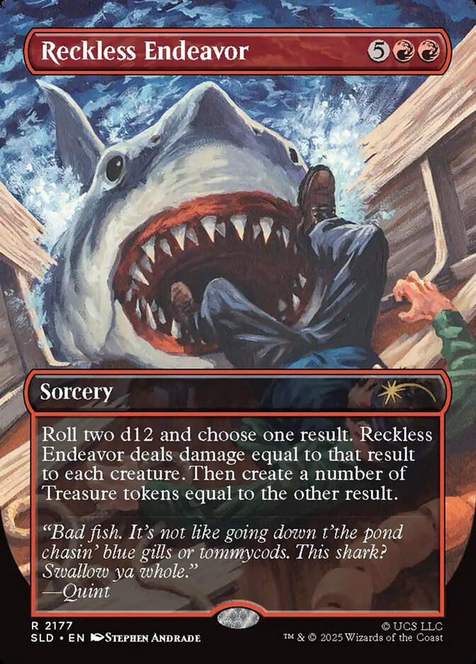 Reckless Endeavor (SLD) (2177) / Borderless
