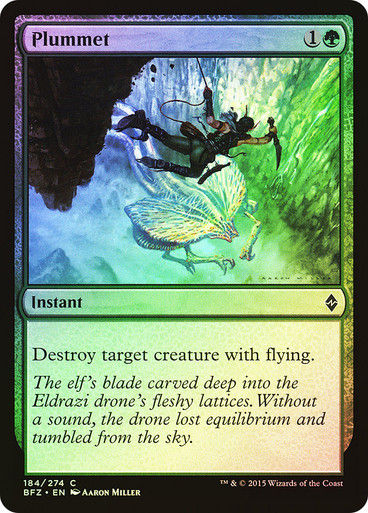 Plummet (BFZ) (184) / Foil