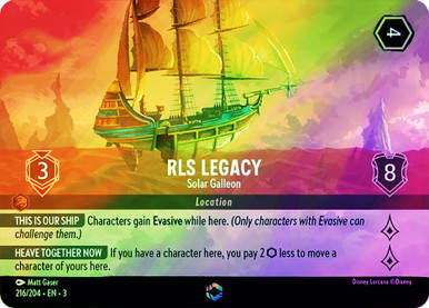 RLS Legacy - Solar Galleon (Enchanted) (LOR_ITI)