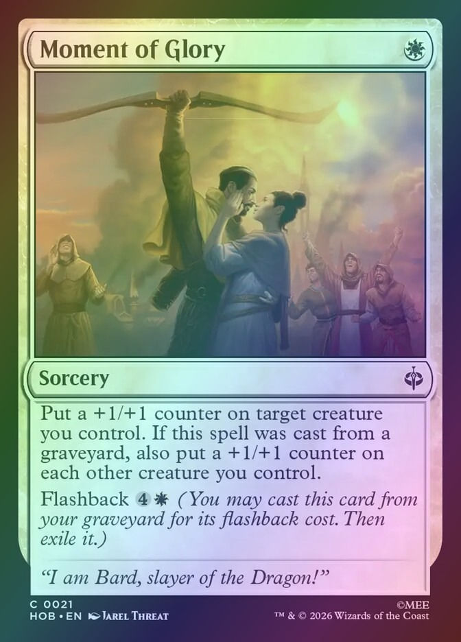 Moment of Glory (HOB) (21) / Foil