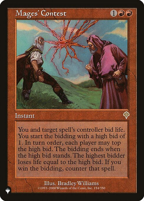 Mages' Contest (PLST) (INV-154)