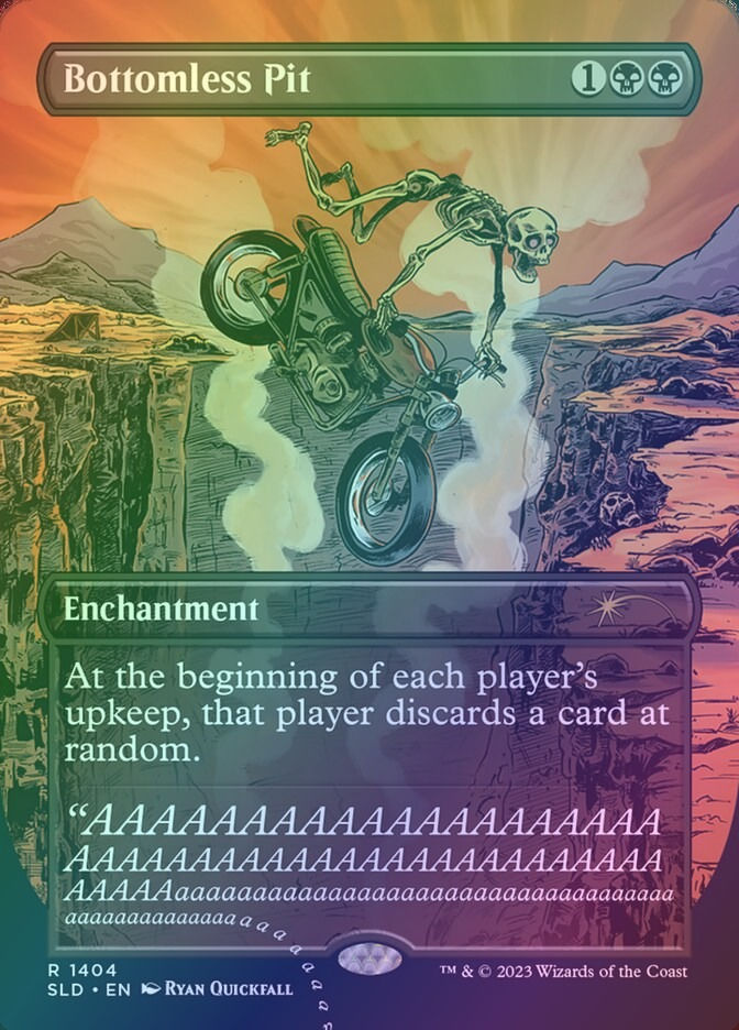 Bottomless Pit (SLD) (1404) / Borderless / Foil