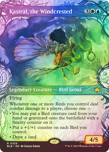 Kastral, the Windcrested (blb) (335) / Showcase Foil
