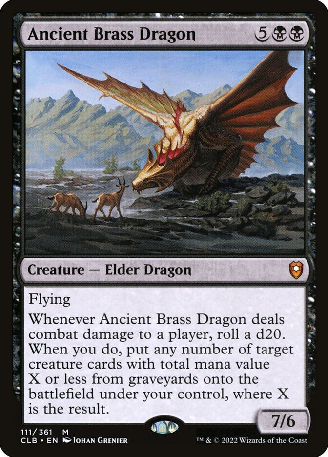 Ancient Brass Dragon (CLB) (111)