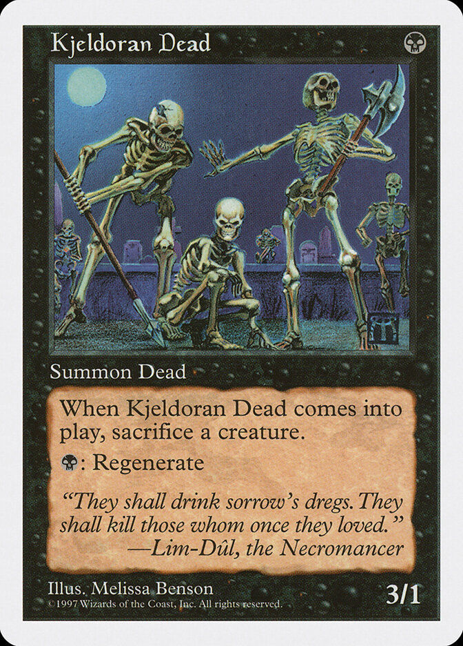 Kjeldoran Dead (5ED) (170)