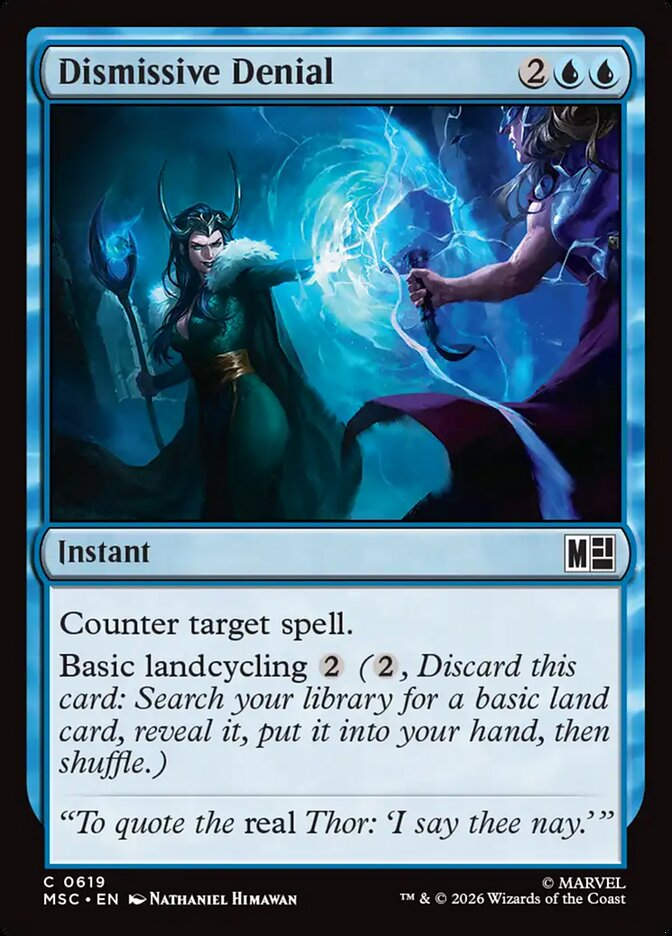 Dismissive Denial (MSC) (619)