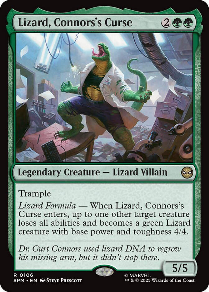 Lizard, Connors's Curse (SPM) (106)