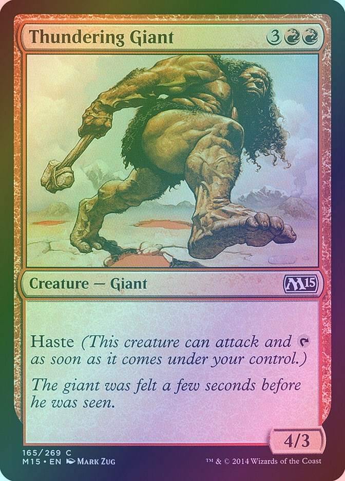 Thundering Giant (M15) (165) / Foil
