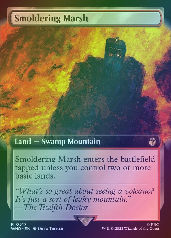 Smoldering Marsh (WHO) (517) / Extended Art / Foil