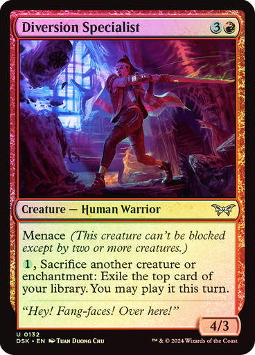 Diversion Specialist (DSK) (132) / Foil