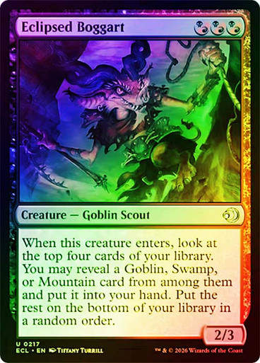 Eclipsed Boggart (ECL) (217) / Foil
