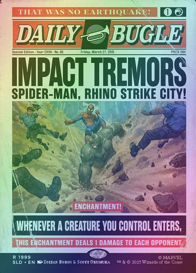 Impact Tremors (SLD) (1999) / Borderless / Foil