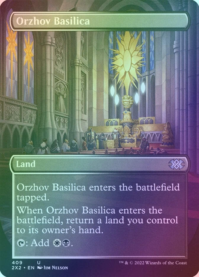 Orzhov Basilica (2X2) (409) / Borderless / Foil