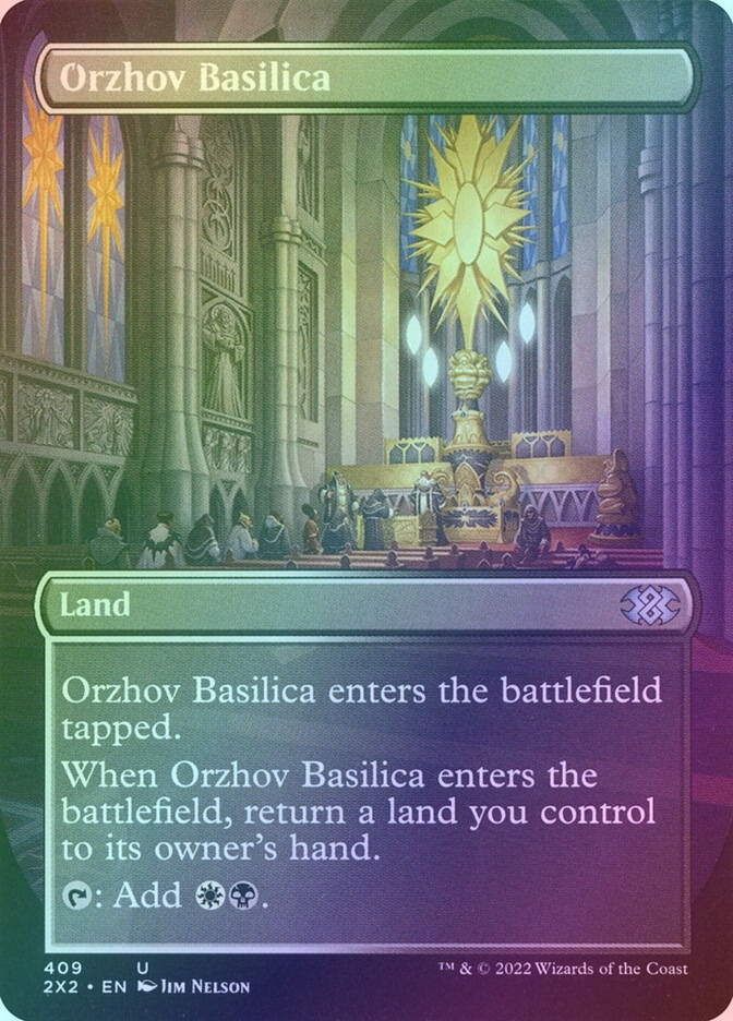 Orzhov Basilica (2X2) (409) / Borderless / Foil