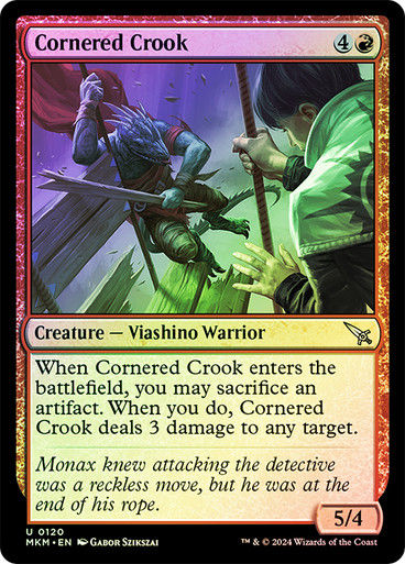 Cornered Crook (mkm) (120) / Foil