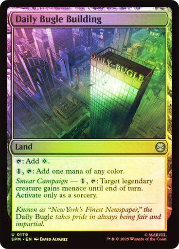 Daily Bugle Building (SPM) (179) / Foil
