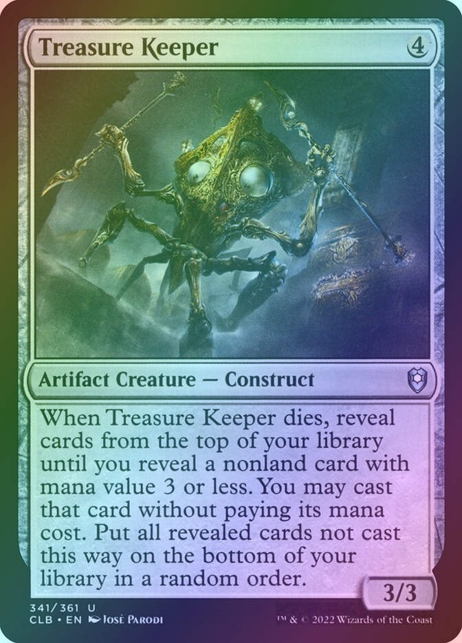 Treasure Keeper (CLB) (341) / Foil
