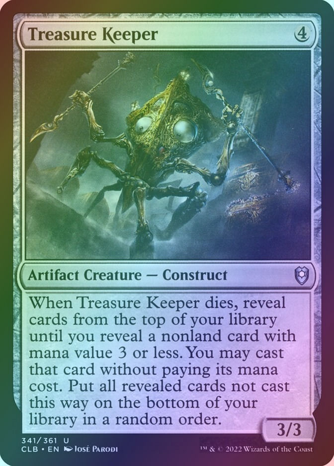 Treasure Keeper (CLB) (341) / Foil