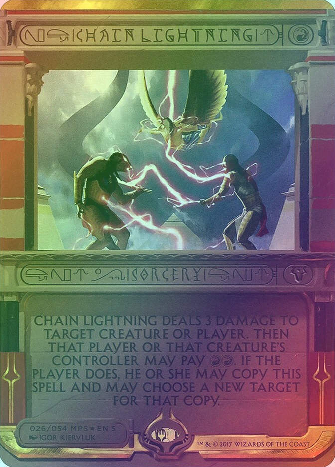Chain Lightning (MP2) (26) / Borderless / Foil