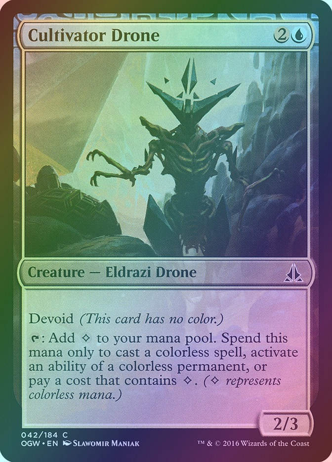 Cultivator Drone (OGW) (42) / Foil