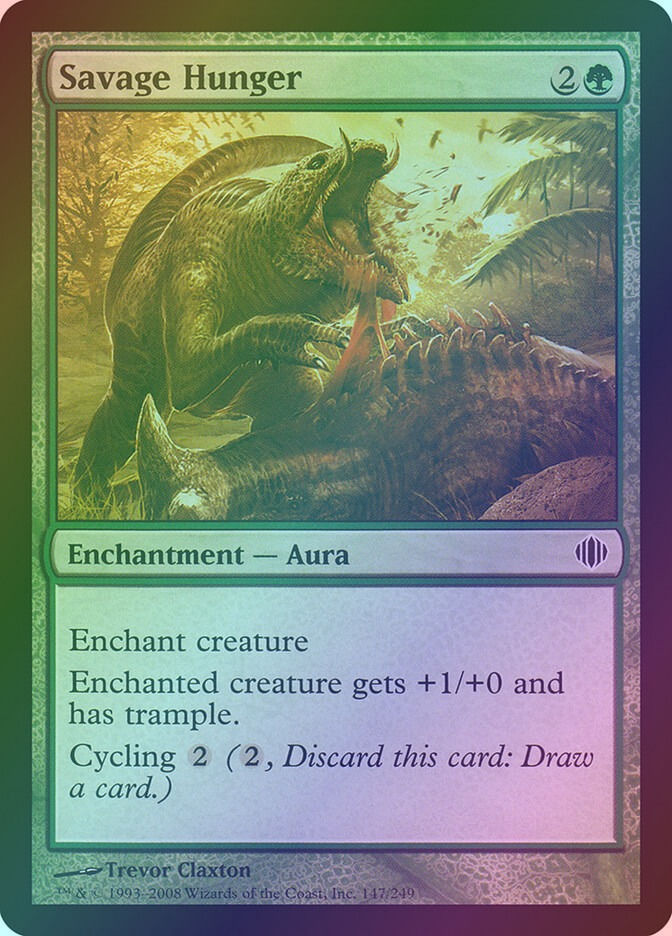 Savage Hunger (ALA) (147) / Foil