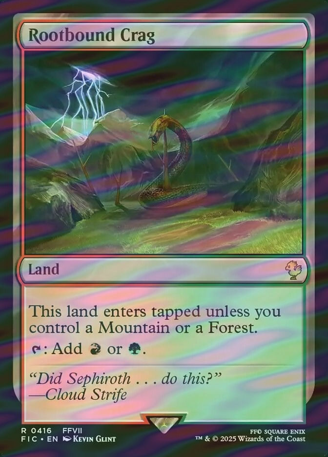 Rootbound Crag (FIC) (416) / Surge Foil