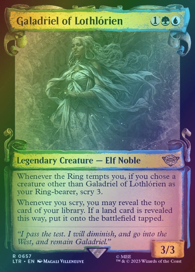Galadriel of Lothlórien (LTR) (657) / Showcase / Foil