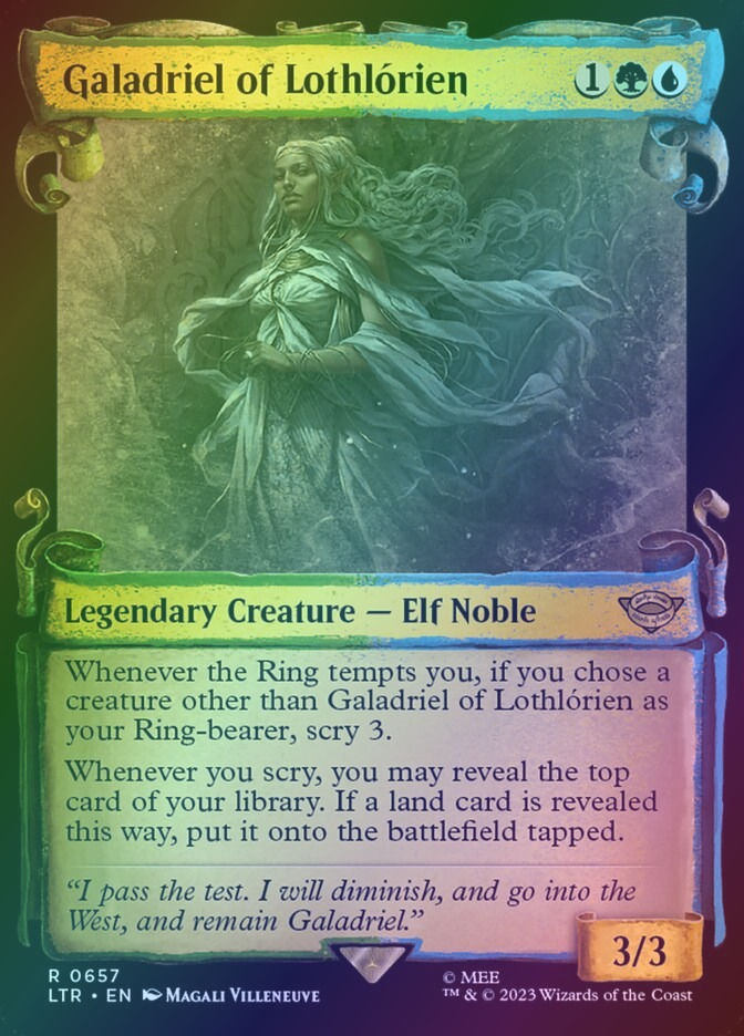 Galadriel of Lothlórien (LTR) (657) / Showcase / Foil