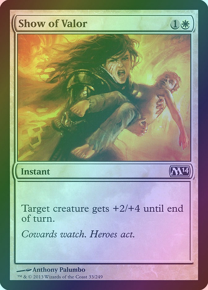 Show of Valor (M14) (33) / Foil