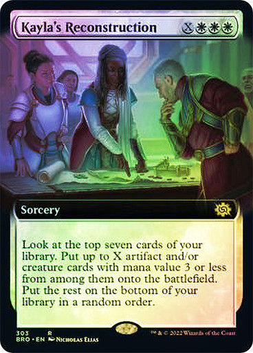 Kayla's Reconstruction (BRO) / Extended Art Foil