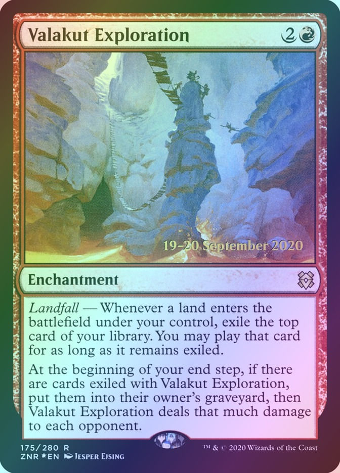 Valakut Exploration (PZNR) (175s) / Foil