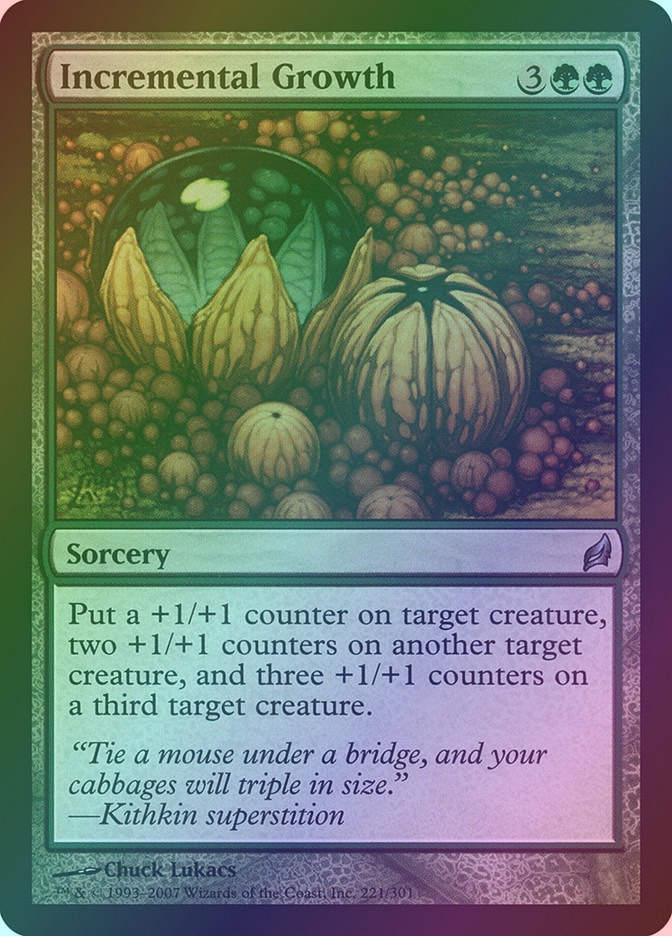 Incremental Growth (LRW) (221) / Foil