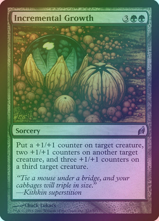 Incremental Growth (LRW) (221) / Foil
