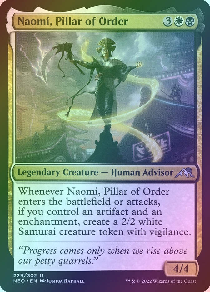 Naomi, Pillar of Order (NEO) (229) / Foil