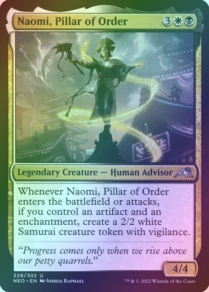 Naomi, Pillar of Order (NEO) (229) / Foil