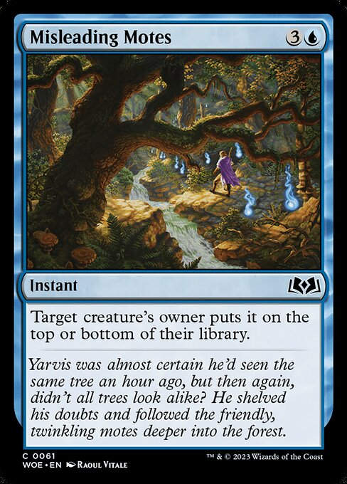 Misleading Motes (woe)