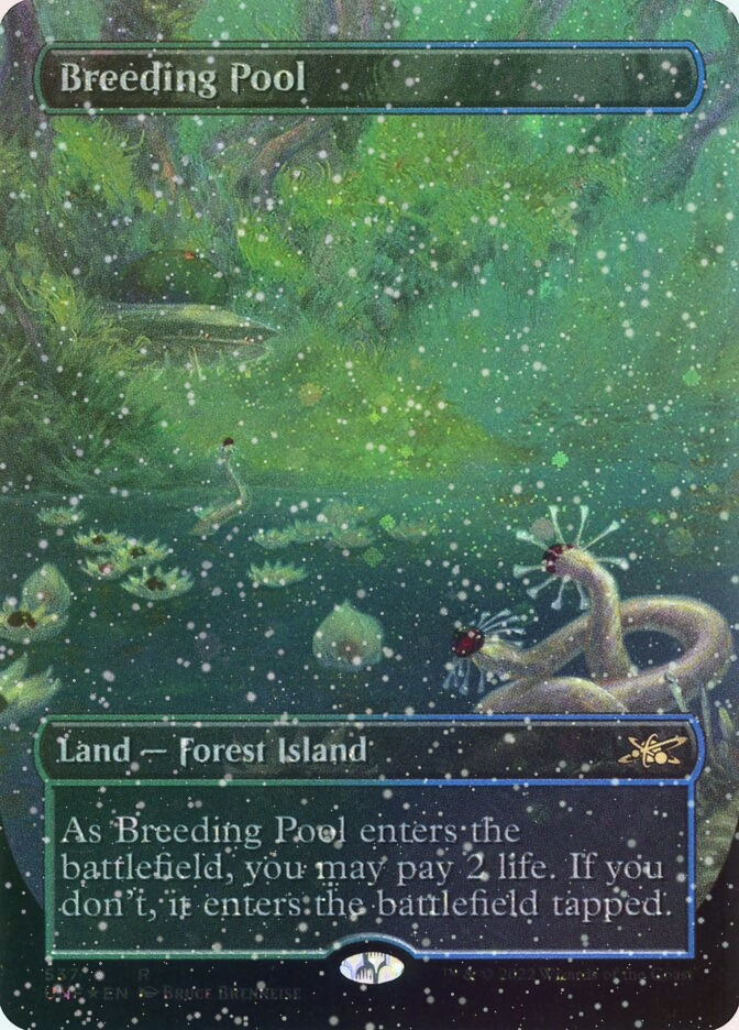 Breeding Pool (UNF) (537) / Borderless / Galaxy Foil