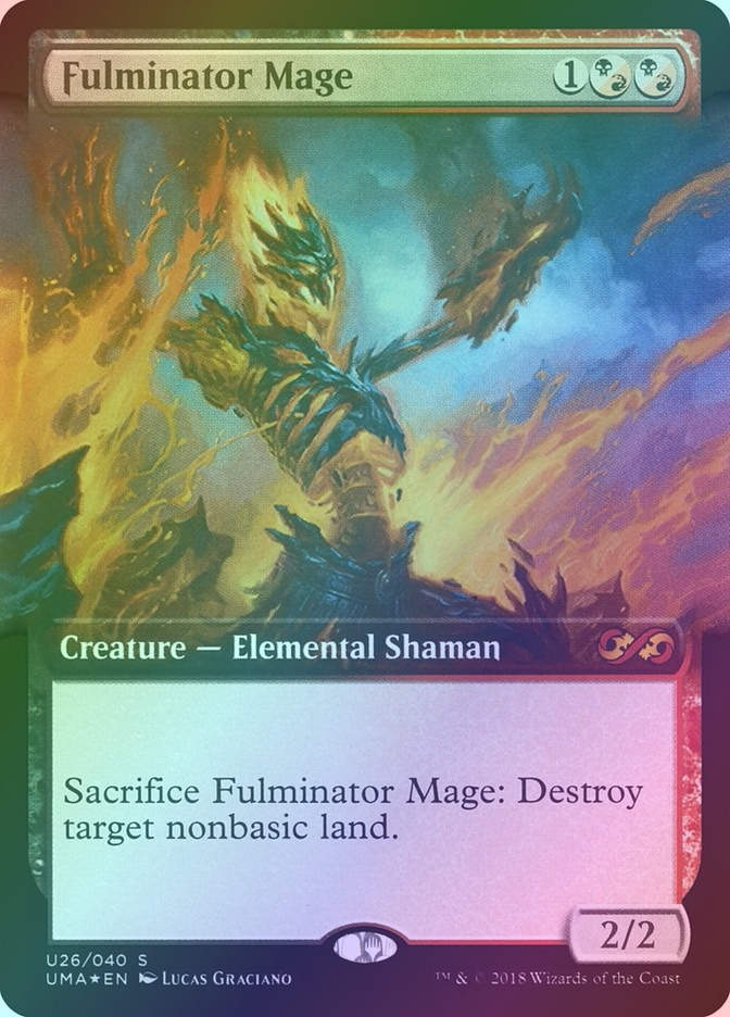 Fulminator Mage (PUMA) (U26) / Extended Art / Foil