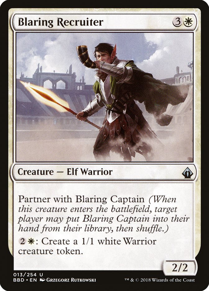Blaring Recruiter (BBD) (13) / Foil