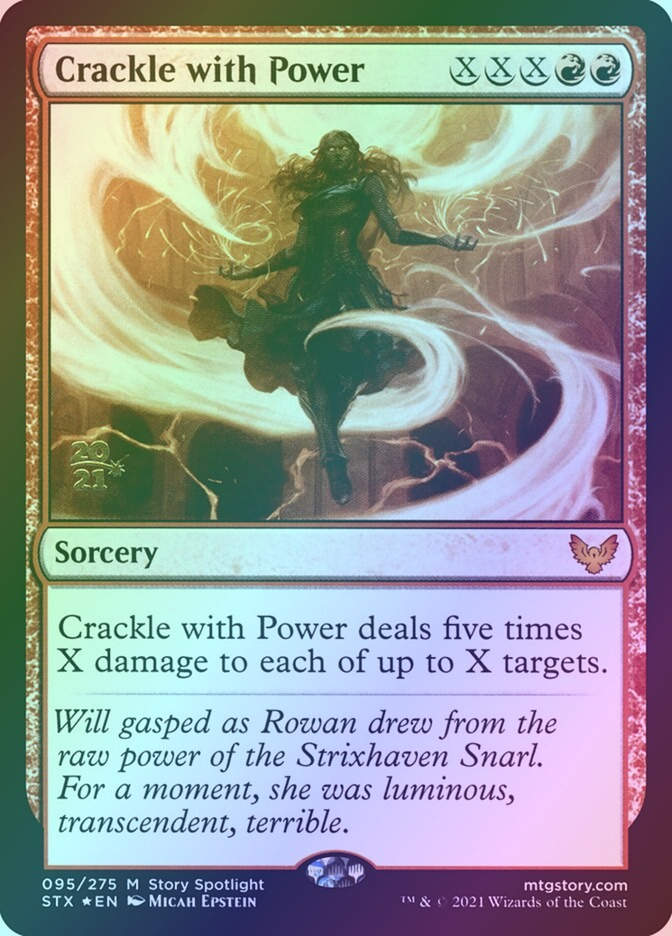 Crackle with Power (PSTX) (95s) / Foil