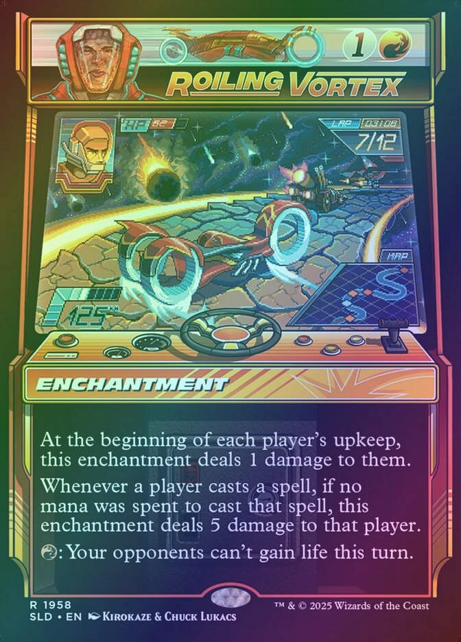 Roiling Vortex (SLD) (1958) / Foil