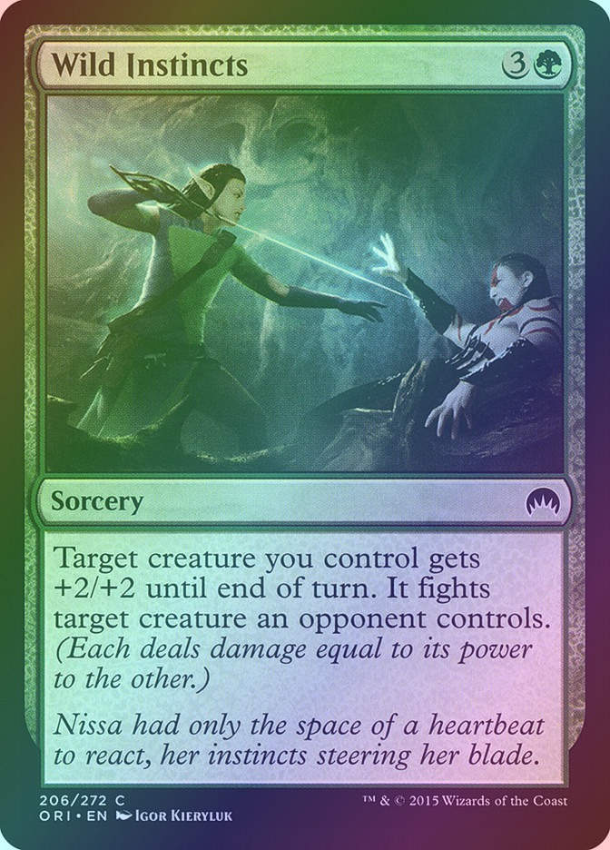 Wild Instincts (ORI) (206) / Foil