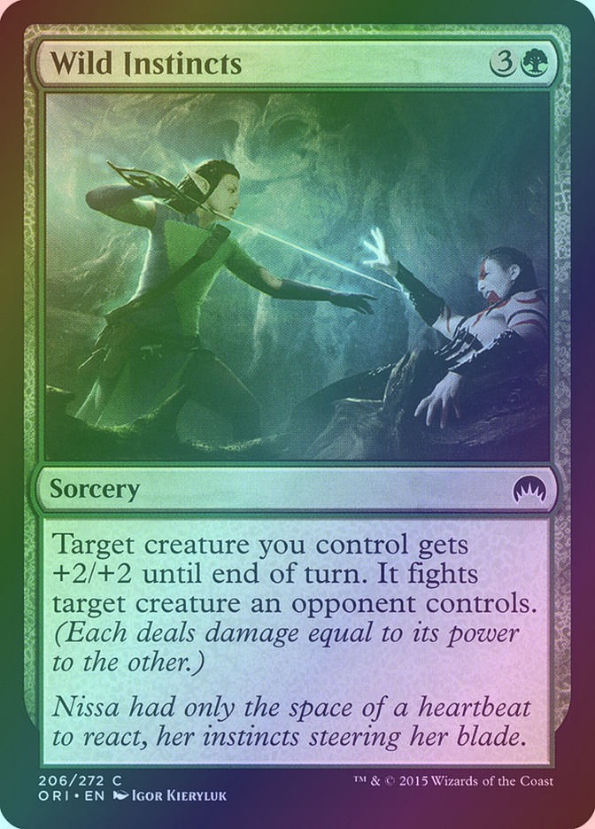 Wild Instincts (ORI) (206) / Foil