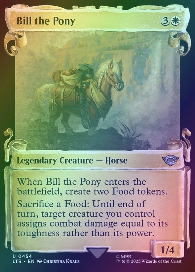 Bill the Pony (LTR) (454) / Showcase / Foil