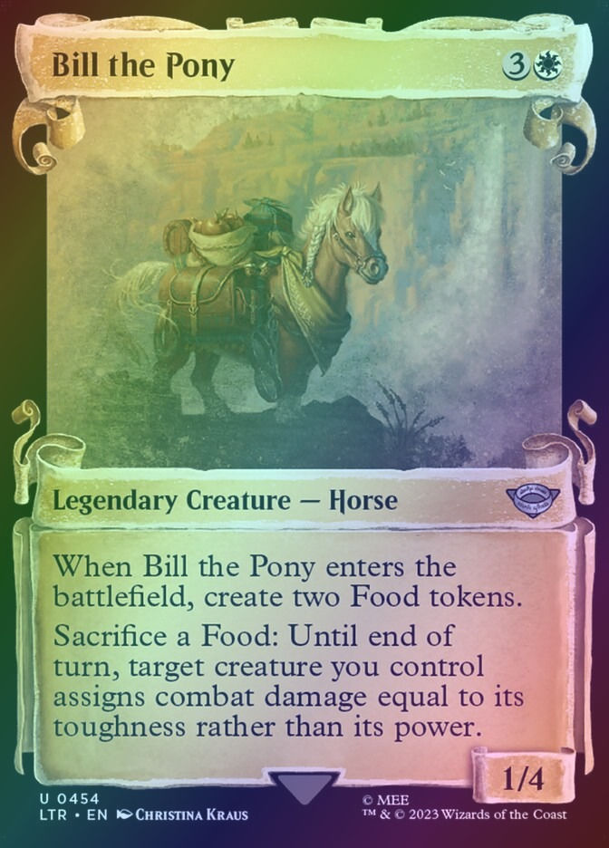 Bill the Pony (LTR) (454) / Showcase / Foil